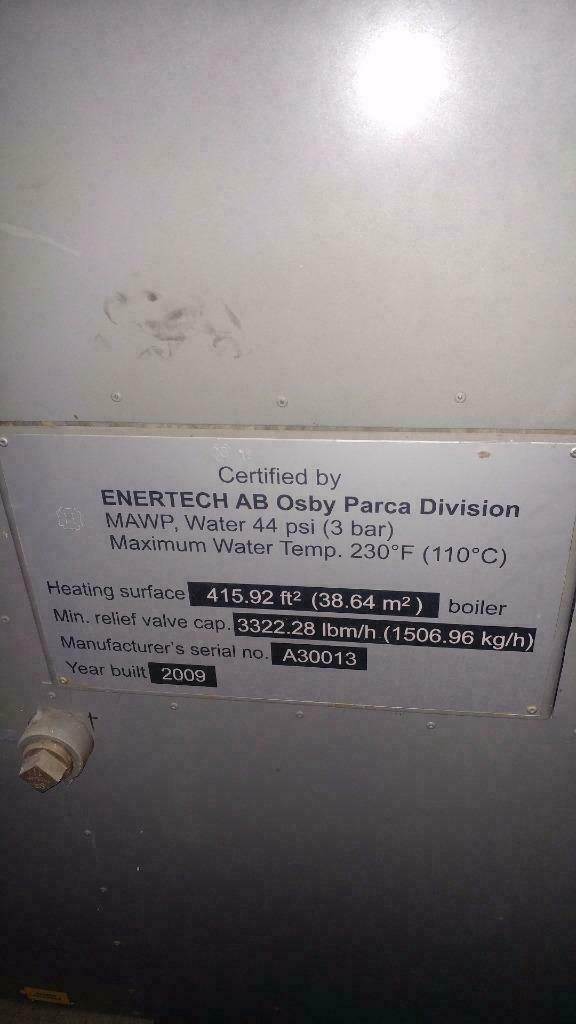 New Never Used Solid Fuel Boiler - BOILER ONLY - OSBY 750 KW Hot Water Boiler in Other Business & Industrial - Image 4
