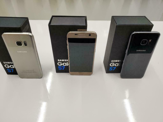 Samsung Galaxy S7 S7 Edge ***UNLOCKED*** New Condition with 1 Year Warranty Includes All Accessories CANADIAN MODELS in Cell Phones in Calgary - Image 2