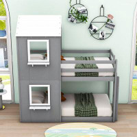 Harper Orchard Twin over Twin Standard Bunk Bed by Harper Orchard