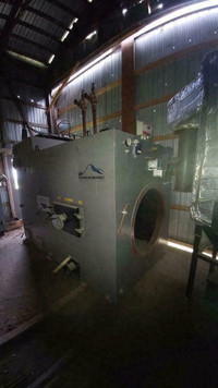 New Never Used Solid Fuel Boiler - BOILER ONLY - OSBY 750 KW Hot Water Boiler