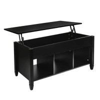 Alcott Hill Latitude Run® Lift Up Top Coffee Table With Hidden Compartment End Rectangle Table Storage Space Living Room