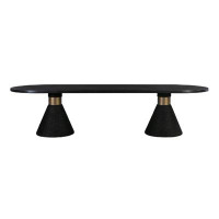 Comfort Design Mats Ricardo Black Rope Oval Table