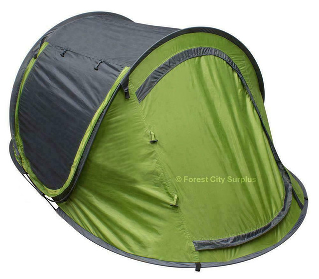 North 49® 3-Person Insta-tent, Pop-up Tent - No messing around - takes only a second to setup - in Fishing, Camping & Outdoors - Image 2