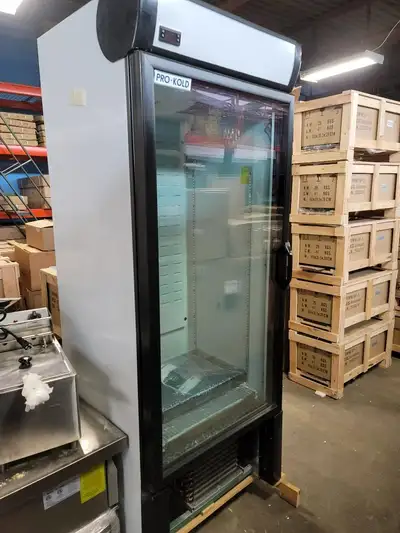 Pro-Kold Single Door 30 Wide Display Freezer- Made In Korea