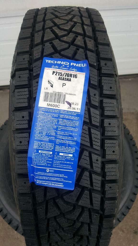 215/70/16 4 pneus HIVER techno pneus NEUF in Tires & Rims in Greater Montréal - Image 3