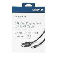 Insignia NS-PD06512-C 1.8 m (6 ft.) MiniDP/HDMI Cable (Open Box)