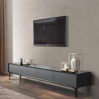 Orren Ellis Italian Modern Simple Light Luxury Living Room TV Cabinet