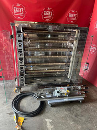APropane Rotisol 1425.6  lamb fish chicken rotisserie bbq with extra attachments for only $9,995 ! like new ! can ship !