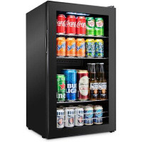 Ivation 126 Can Freestanding Beverage Refrigerator