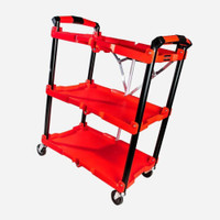 NEW FOLDABLE 3 LAYER GARAGE TOOL CART WT235221