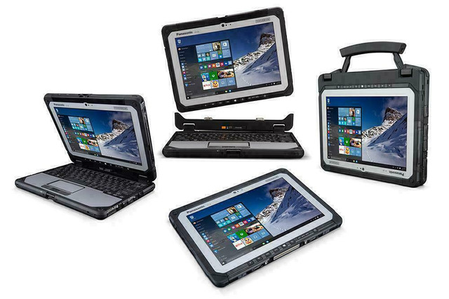 Panasonic Toughbook CF-20 FullyRugged Keyboard &amp; 2xBattery, intel Core™ m5 8GB RAM 256GB SSD LTE,Windows 10 in Laptops - Image 4