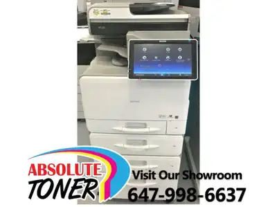 $33/month Ricoh MP C307  Color Laser Multifunction Printer Copy Print Scan Fax REPOSSESSED **LARGEST COPIERS SHOWROOM
