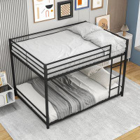 Isabelle & Max™ Twin-Over-Twin Low Bunk Bed With Metal Frame