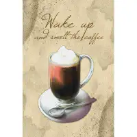 Trinx «Coffee Wake up 2», impression sur toile tendue