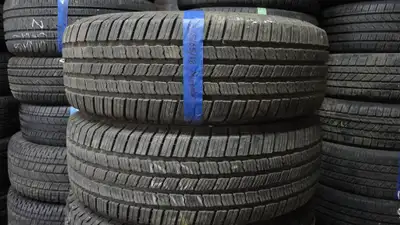 265 65 18 2 Michelin Primacy Used A/S Tires With 95% Tread Left