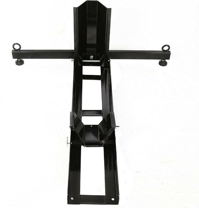 NEW ADJUSTABLE MOTORCYCLE STAND &amp; WHEEL CHOCK HLA32 in Motorcycle Parts & Accessories in Edmonton - Image 3