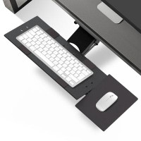 Symple Stuff 4.5" H x 18.5" W Desk Keyboard Tray