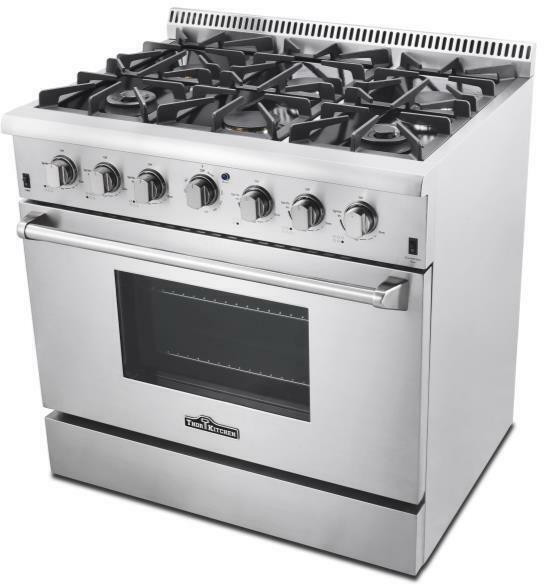 Gas Range HRG3618U Sealed Burner 36in -Thor Kitchen Professional Range Our Lowest Price Sale: $3,699.00 in Stoves, Ovens & Ranges in Toronto (GTA) - Image 2