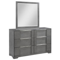 Latitude Run® Hedit 6 - Drawer Dresser with Mirror