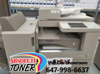 Pre-owned Canon imagerunner ADVANCE C5035 IRA C5035 Color Copier Printer Scanner External Finisher 11x17 with 46 IPM.