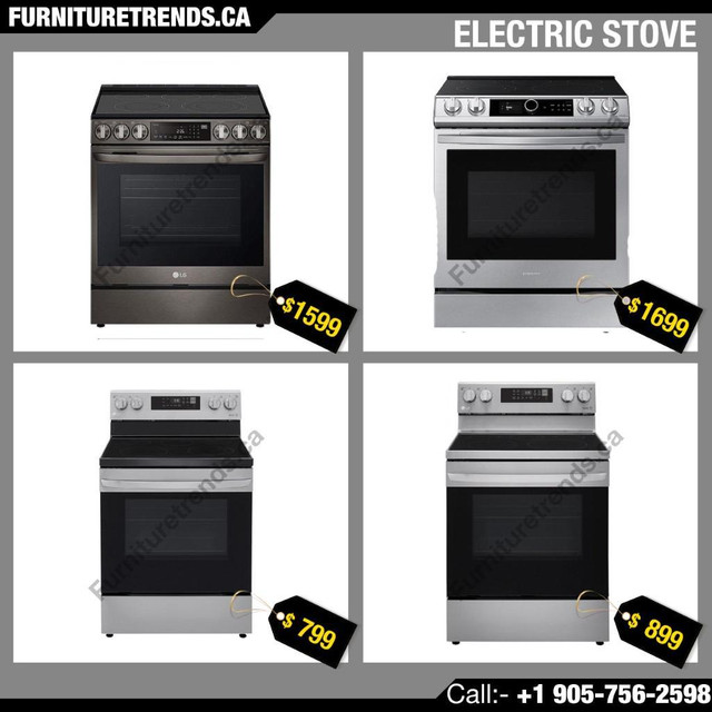 Open box stainless Steel Self clean LG Stove Start from $699.99 in Stoves, Ovens & Ranges in Oshawa / Durham Region - Image 3