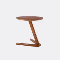 Farm on table Side Table Round, Small Accent Table Modern End Table for Living Room
