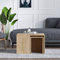 East Urban Home Dhyani Abstract Coffee Table