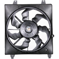 Radiator Fan Assembly Hyundai Santa Fe 2007-2009 Driver Side 2.7L With Towing Pkg , HY3115115