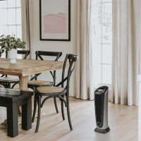 Color of the face home Oscillating Ceramic Tower Space Heater For Home With Adjustable Thermostat, Timer And Remote Cont
