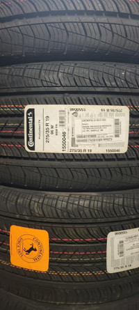 TWO NEW 275 / 35 R19 CONTINENTAL PRO CONTACT TX TIRES -- SALE