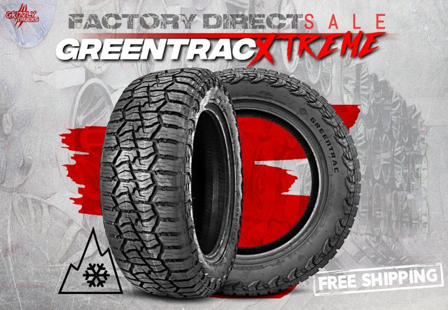 ALL WEATHER 10 PLY TRUCK TIRES! Snowflake Rated, 10 PLY and FREE SHIPPING! in Tires & Rims - Image 2
