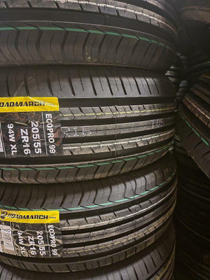 205/55R16 NEW SET ALL SEASON TIRES ROADMARCH 205/55/R16 TIRE 205 55 16 Kitchener Area Preview