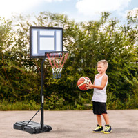 Basketball stand 32"x52.25"x63"-70.75" Multi-color