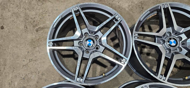 4 mags 18 pouces 5x112 avec tpms in Tires & Rims in Greater Montréal - Image 4