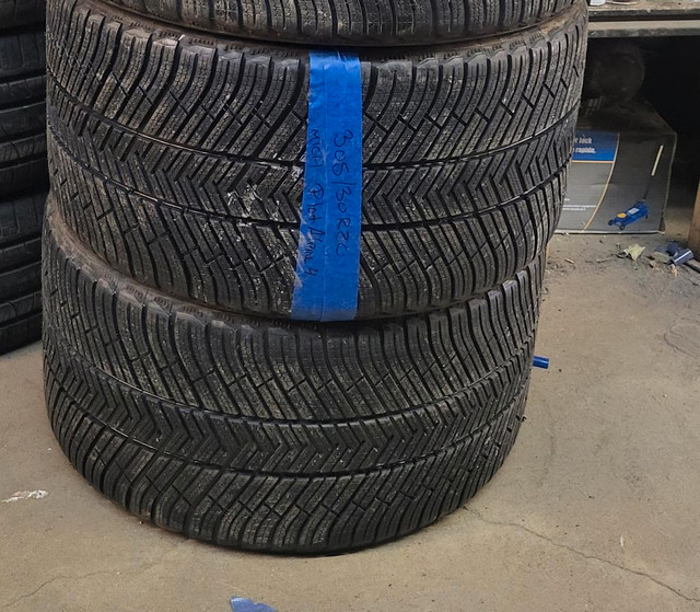 USED PAIR OF WINTER MICHELIN 305/30R20 95% TREAD WITH INSTALL in Auto Body Parts in City of Toronto
