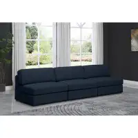 Meridian Furniture USA Beckham 114" Square Arm Modular Sofa
