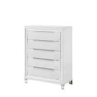Delight Glass Tarian 5 - Drawer Accent Chest