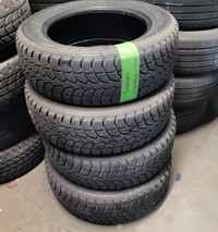 USED SET OF WINTER CLAW 205/60R16 75% TREAD WITH INSTALL