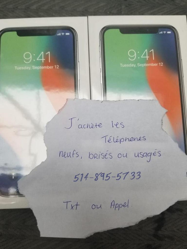 Je paye $$$ pour tout IPHONE et GALAXY! in Cell Phones in Greater Montréal