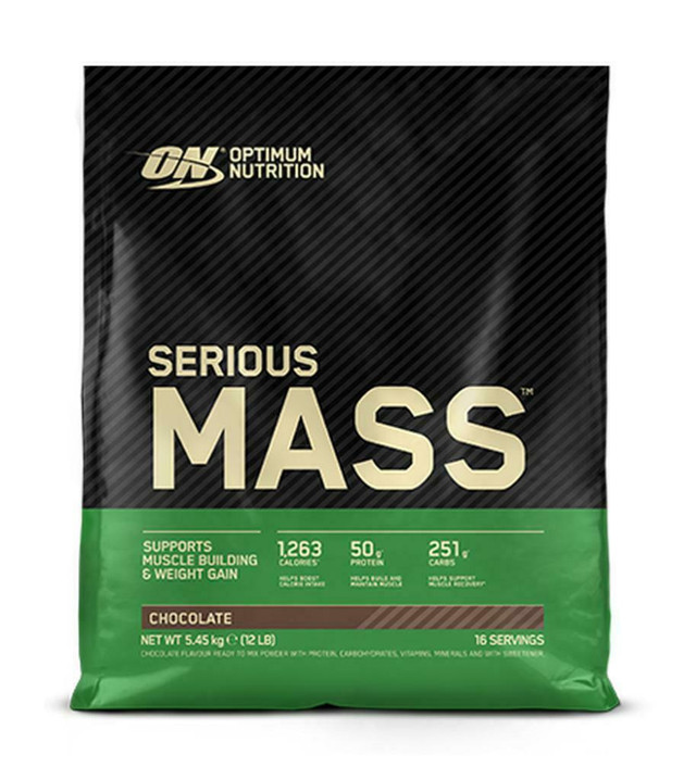 ON SERIOUS MASS 12LBS - WEIGHT GAINER - PROTEINE GAIN DE MASSE -  OPTIMUM NUTRITION in Health & Special Needs