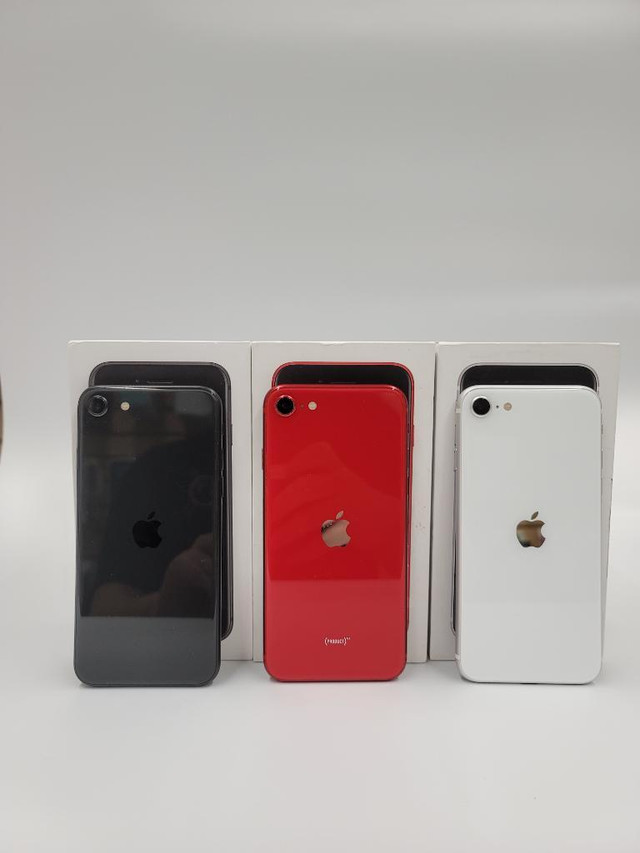 iPhone SE 3rd Generation 64GB, 128GB &amp; 256GB CANADIAN MODELS NEW CONDITION WITH ACCESSORIES 1 Year WARRANTY INCLUDED in Cell Phones in Prince Edward Island - Image 3