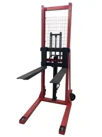Summer Promotion Manual Walkie Stacker Hand Truck Forklift Reach Pallet 4400LB For Pallet Lifting #153163