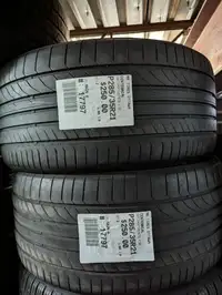 P285/35R21  285/35/21  CENTENNIAL CONTISPORTCONTACT 5P ( all season summer tires ) TAG # 17797