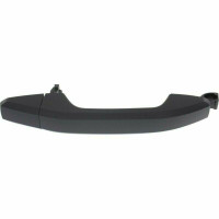 Door Handle Front Outer Passenger Side Gmc Denali 1500 2014-2018 With Key Hole With Cover Primed Black , GM1311193