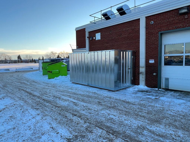 24 GAUGE STEEL SHED 7’ X 14’ SHED w/FLOOR. BEST SHED EVER in Storage Containers in Regina Area - Image 3