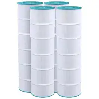 Hurricane Hurricane Spa Filter Cartridge for Pleatco PA106 and Unicel C-7488 (4 Pack)
