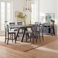 Liberty Furniture Lawson Counter Height Butterfly Leaf Solid Wood Dining Set