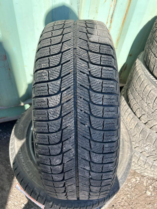 4 pneus dhiver P185/55R16 87H Michelin X-ice Xi3 31.0% dusure, mesure 8-7-7-7/32 in Tires & Rims in Québec City - Image 2