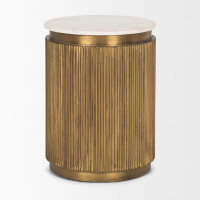 Everly Quinn Buis Block End Table