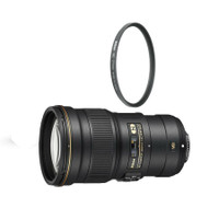 NIKKOR 300mm f/4E PF ED AF-S FX VR Lens + FILTER - ( 2223 ) Brand new. Authorized Nikon Canada Dealer.